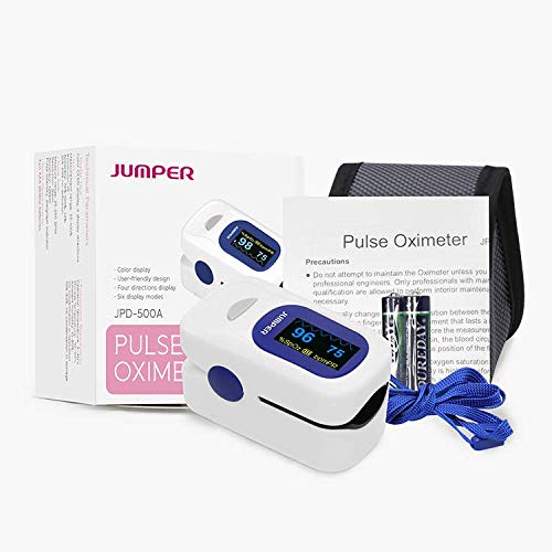 Jumper JPD500A Pulse Oximeter (White) - Image 2 thumbnail