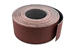 Red Label Abrasives 3 Inch X 70 FT 120 Grit Woodworking Drum Sander Strip Roll, Cut to Length