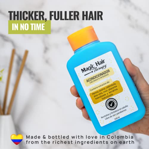 Freelife Miami Magic Hair Therapy Intensive Growth Natural Conditioner For Hair Growth, Men & Women Hair Loss & Thinning Hair Products, Thickening Hair Conditioner For Damaged, Dry Hair - 16.9 Oz #TOP5