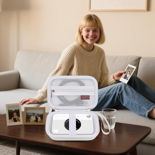 Funda dura para cámara KODAK Printomatic blanca miniatura 7