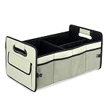 Car Trunk Organizer, Collapsible Car Organizers and Storage Light Green
