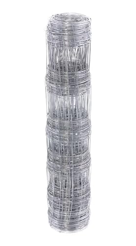 Garmix Wildzaun Weidezaun Gartenzaun Forstzaun 50m (80/6/30)