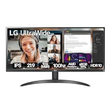 Monitor LG UltraWide™ - Tela IPS de 29", 21:9, HDR10, sRGB 99%, 100Hz - 29WQ500