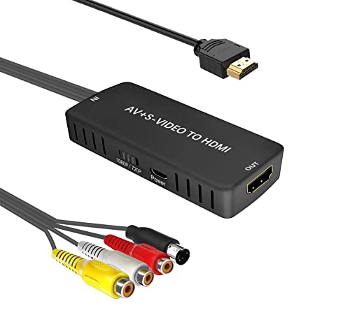 Convertisseur péritel vers HDMI adaptateur audio vidéo scaler full HD