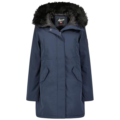 Geographical Norway Basiline Lady Parka de Mujer, Marine, M
