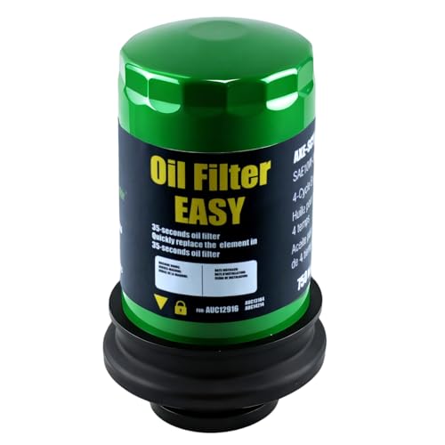 AUC12916 Oil Filter for Compatible with E120- E180 S100-S180 Series Lawn Tractor (35-Second Easy)100 Series Lawn Tractor OEMwith oil