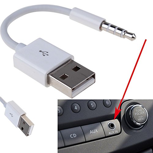 Cable USB a Auxiliar 3.5mm 2 piezas JSER miniatura 7