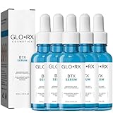 Glorx Botox Face Serum, Glorx Rx Btx Face Serum, Glorx Botox in a Bottle Instant Face Tightening, Glorx Facial Btx Anti Aging Serum, Retinol Age-Defying Moisturizer Collagen Serum-5pcs