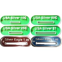 Three Popular Silver Coin Testers - USA Silver, Silver Eagles and Silver Krugerrand