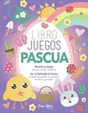 libro juegos pascua para niños. recorta y colorea. bingo dominó y memory: manualidades guirnalda de huevos de pascua para semana santa