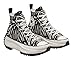 Converse Run Star Hike Canvas Platform, Men's Sneaker, Black White Zebra, 8 US