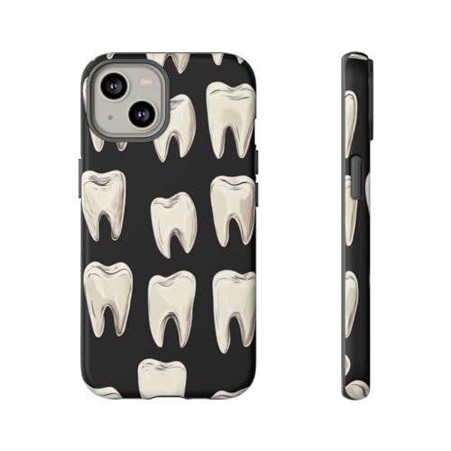 Coque iPhone 14 motif dents blanches style urbain pour le quotidien