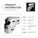Motorcycle Radiator Side Cover Fits for BMW R1300GS ADV R 1300 GS Adventure 2024 2025 Black Silver Water Tank Guard Protector Frame Guard Fairing Side Panels Protective Cover (Black)