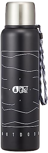 [�s�N�`���[] �X�e�����X�{�g�� (�ۗ�ۉ��E800ml) [ ACC122P / CAMPOI VACUUM BOTTL ] �A�E�g�h�A �L�����v Black Outdoor FREE