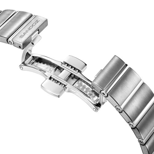 Image of Sandoz Tresor Premium Swiss Made Quartz Blue MOP Dial Watch for Women - SZWLG0000601