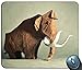 Produktbild YENDOSTEEN - Gemeinsame Gaming Mouse pad, Origami - Kunst maßgeschneiderte rechteckige Muster Mammut - Mousepad Gaming Mouse pad