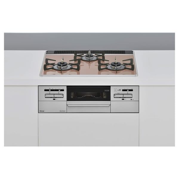 Rinnai ビルトインコンロ 工事費込み 60cm RS31W28P12RVW