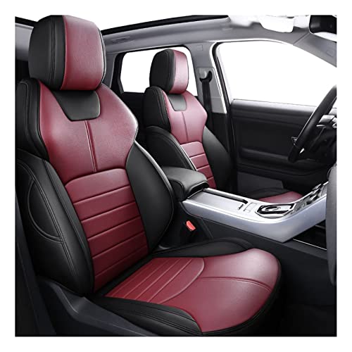 Fundas Asientos Coche Personalizado Para Mercedes Para Benz Todos Los Modelos Fundas De Asiento Coche EC Ml Glk Gla Gle Gl SRAB Clk Slk Cla Cls G Gls Glc(Vino Negro Tinto,Standard)