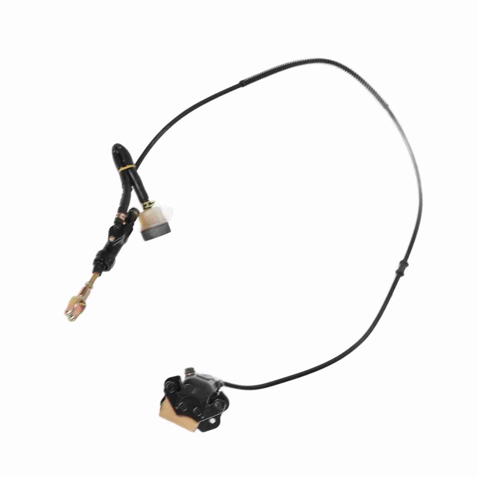 Keenso Zestaw Tylnej Osi Gokartowej Metalowy zespół Tylnej Osi 850 Mm 33,4 Cala z łańcuchem Zębatym Tarczy Hamulcowej do Wymiany Naprawy Quada 50 Cm3 70 Cm3 90
