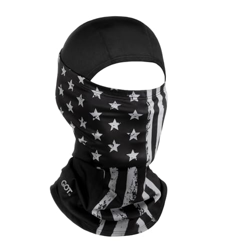 Image of UPF 50+ Balaclava Ski Mask for Men Women - UV Face Mask Motorcycle Shiesty | Windproof, Breathable, Hinge Design, Full & Half Face Coverage, Fits Under Helmet, Snowboarding, Skiing