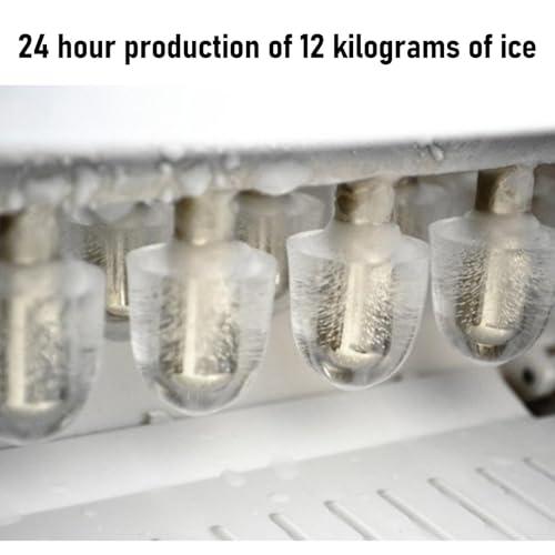 Fabricadora de hielo portátil Goshyda para cocina 110V miniatura 5
