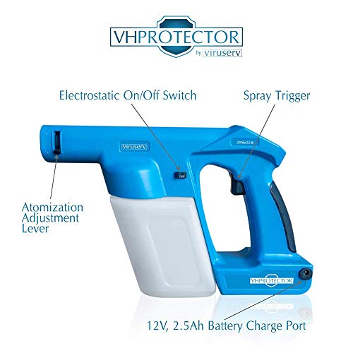 Viruserv-Electrostatic-Sprayer-for-Disinfectant-Solution-Safely-Sanitizes-Your-Home-Office-Restaurant-Gym-Vehicle-Interior-Surfaces-Cordless-Rechargeable-Battery-Included Viruserv-Electrostatic-Sprayer-for-Disinfectant-Solution-Safely-Sanitizes-Your-Home-Office-Restaurant-Gym-Vehicle-Interior-Surfaces-Cordless-Rechargeable-Battery-Included