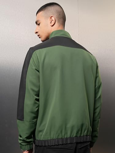 Image of KETCH Men Full Sleeve Regular Fit HIGH NECK KHJK000153 Black XXL