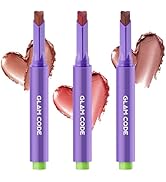 Glam Code Tinted Lip Balm Trio, Moisturizing Lipstick with Shea Butter, Hydrating Lip Makeup Set ...