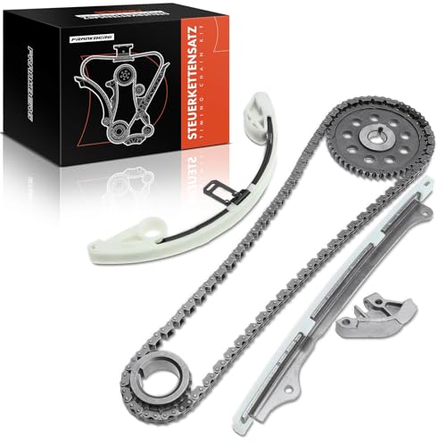 Frankberg Juego de cadena de distribución compatible con Jazz tricuerpo GD 1.5L Diesel 2004-2008 14211-PWA-000