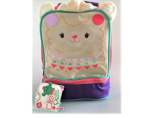 Kit Mochila de Costas + Lancheira Lhama - Clio Pets