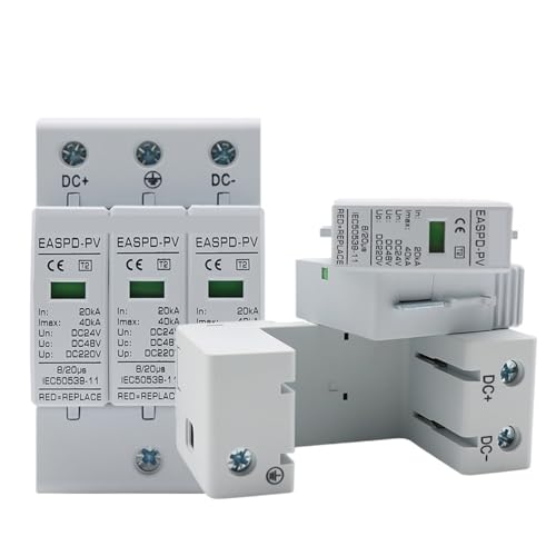 Parafoudre CC 500V évacue 40kA pour bloquer efficacement toute surtension - 5