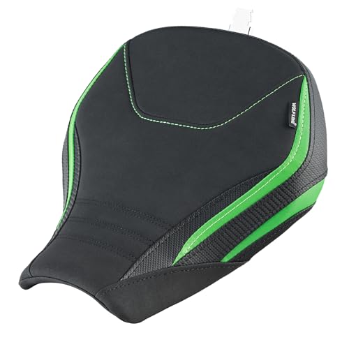 Siège de moto pour Ninja H2 SX finition premium conducteur vert