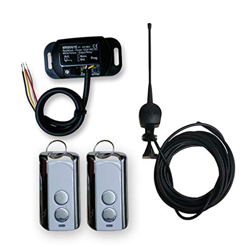 Gate and Garage Door Opener Receiver Kit Extended Long Range Antenna
