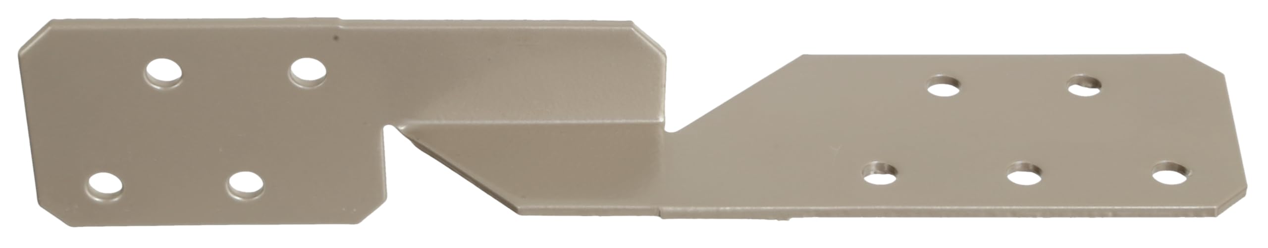 Alberts 823108 DURAVIS® Escuadra asimétrica, Con doble recubrimiento negro diamantado, Tamaño 33 x 33 x 170 mm, Juego de 50