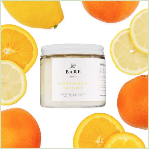 Body Scrub & Spray Bundle: Lemon Orange Salt Scrub & Aloe Vera Spray #TOP6
