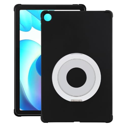 Support à poignée Realme Pad 10.4 housse bicolore noir et argent ajustée