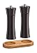 Produktbild Zassenhaus Set Salzmühle & Pfeffermühle Frankfurt wenge & Untersetzer (18 cm)