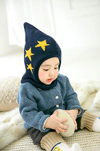 Image of Baby Girls Boys Winter Hat Scarf Kids Earflap Hood Scarves