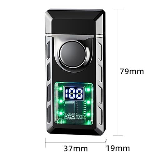 Encendedor inteligente activado por voz con llama dual miniatura 7