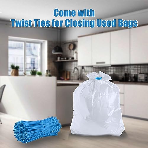 Miumoon 60-Pack Trash Compactor Bags