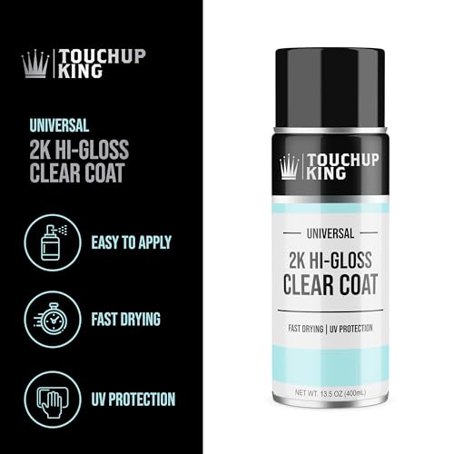 TOUCHUP KING 2K Glamour High Gloss Aerosol Clearcoat