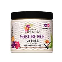 Alikay Naturals Moisturizer Rich Hair Parfait Natural Shea Butter, Argan Oil & Coconut Oil 16 Ounce
