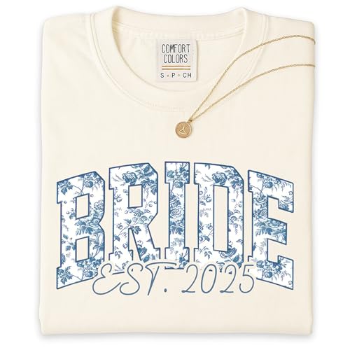 Personalized Mrs Shirt for Bride, Future Mrs Shirts, in My Engaged Era T-Shirt, Wedding Gifts 2025 23
