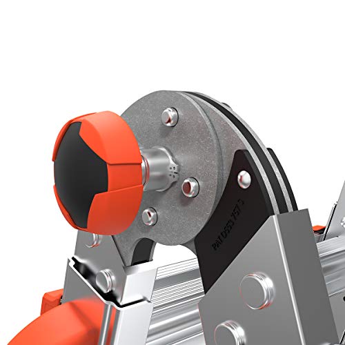 Little Giant Ladders, Velocity with Wheels, M26, 26 Ft, Multi-Position Ladder, Ratchet Leg levelers, Aluminum, Type 1A, 300 lbs Weight Rating, (15426-801)