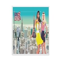 PGCKSK 5D Diamant Peinture Point De Croix Broderie,Tour