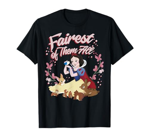 T-shirt Blanche-Neige Disney ravivez vos souvenirs d'enfance avec ce portrait