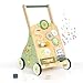 Nastopee Lauflernwagen Baby,Aus Holz,Mit Activity,Mit Montessori Spielzeug Multifunktion,9 In 1 Lauflernhilfe,Baby Walker Für Babys Ab 12 Monaten