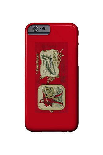 Faust Salmon Can Label (iPhone 6 Cell Phone Case