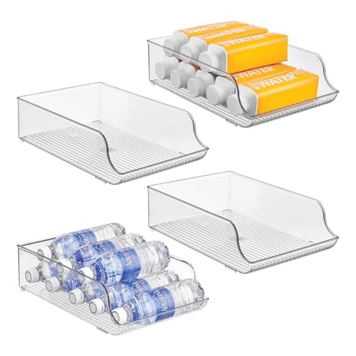 iDesign Water Bottle Organizer for Fridge