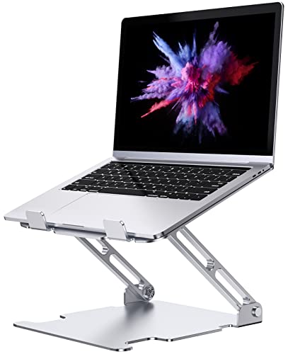 Glangeh Supporto PC Portatile Alluminio Multi-Angolo Regolabile, Compatibile con MacBook Pro Air...
